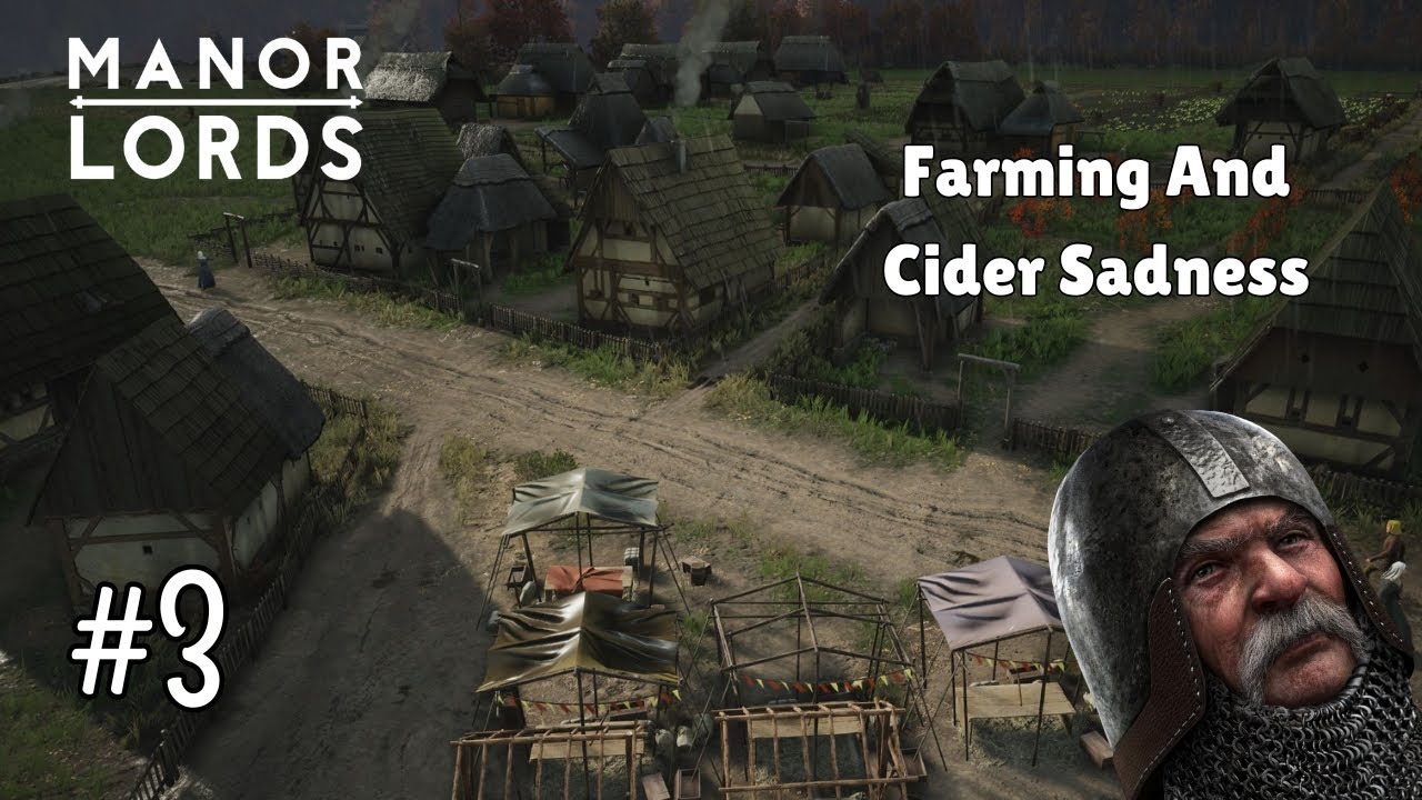 Setting up The Farm! Getting to grips with beta builds -  Manor Lords High Peaks -  Episode 3