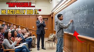 Professor Said ＂Mathematicians Failed 50 Years＂ — But 12-Year-Old Black Boy Cracked It in Class