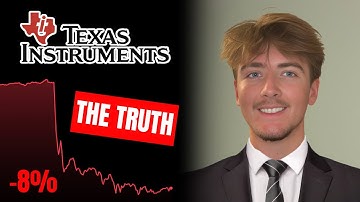 The Truth About Texas Instruments Earnings Crash | TXN Stock Analysis