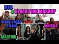 BTS & BLACKPINK - 피 땀 눈물 BLOOD, SWEAT & TEARS X 휘파람 WHISTLE (MASHUP) REACTION/REVIEW