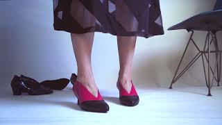 Sinsi Deri Özel Tasarım Kadın Topuklu Ayakkabı