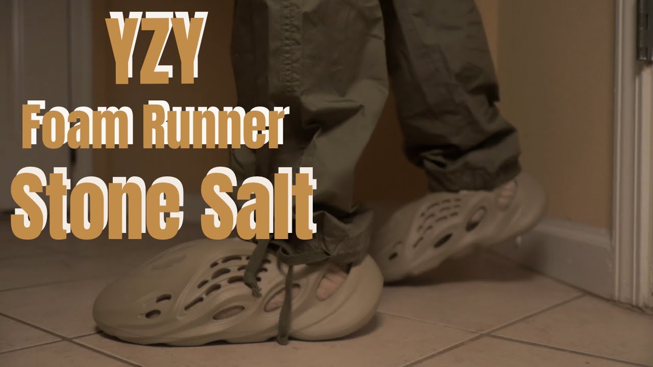 Adidas Yeezy Foam Runner Stone Salt Review & on feet! - YouTube