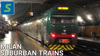 [4K] 🇮🇹 Suburban Trains in Milan / 🇮🇹 Treni Suburbani a Milano (Passante) (2024) screenshot 5