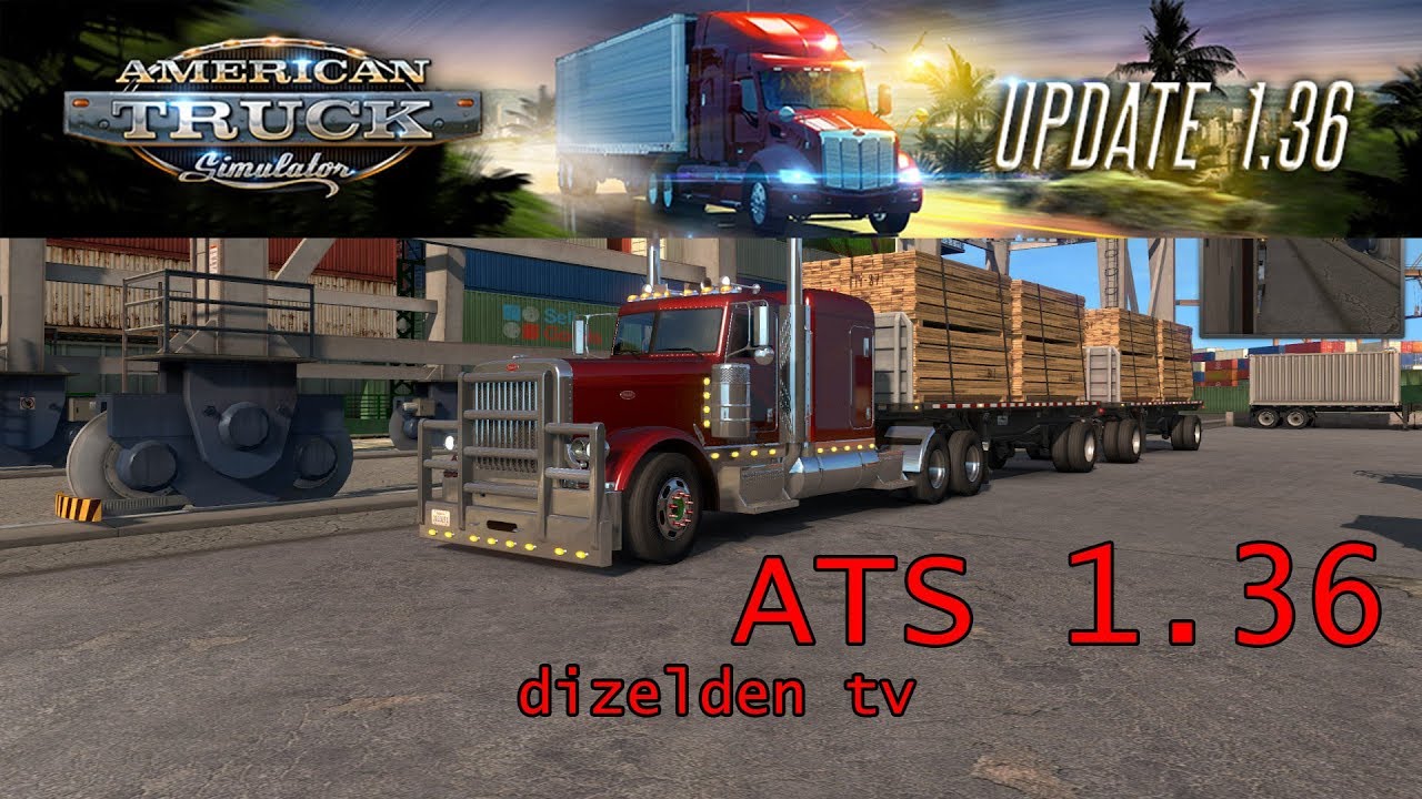 ATS | American Truck Simulator Update 1.36 | Обновление 1.36 для Америки | LIVE №2281