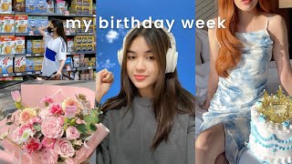 COLLEGE VLOG • 19th Birthday, Days In Taft Alone & Grocery Day 🍊 | Nicole Torres