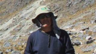 Abraham at Mt Salkantay Pass, Peru