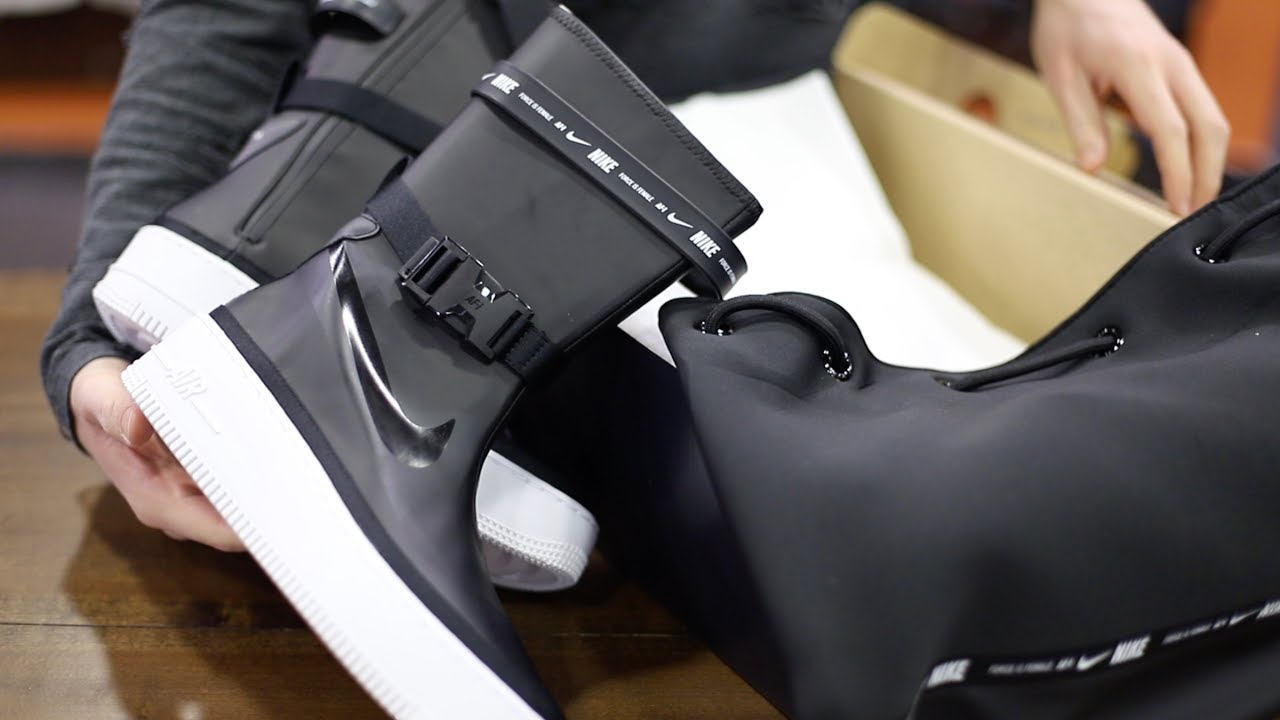 Unboxing Sneakers Nike W AF1 Sage Hi Nero AQ2771-001 | Freesneak Shop -  YouTube