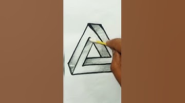 Draw infinity Triangle🔺🔼#shorts #art #short