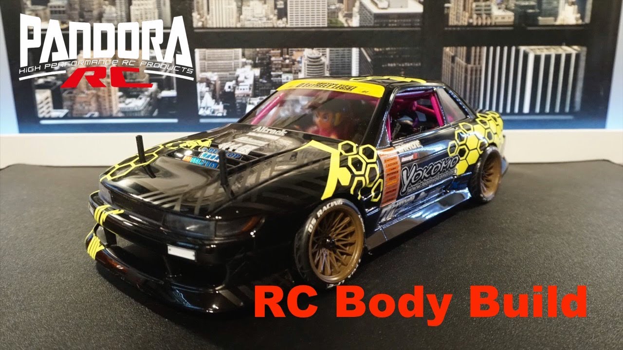 eac Body Build -- Pandora RC - Nissan Silvia PS13 BN Sports - YouTube