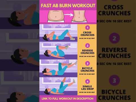 How To Lose: Lower Belly Fat (fast ab burn floor workout routine)