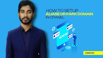 How to setup park domain or aliase domain in cpanel