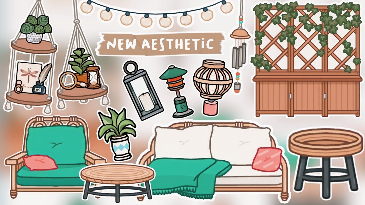 NEW 13+ AESTHETIC FURNITURE OUT NOW IN TOCA LIFE WORLD😱🌍