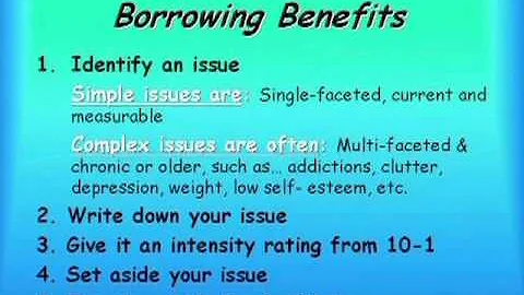 EFT Master Lindsay Kenny: Borrowing Benefits