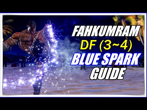 How to do Fahkumram's DF (3~4) Blue Spark | Tekken 8