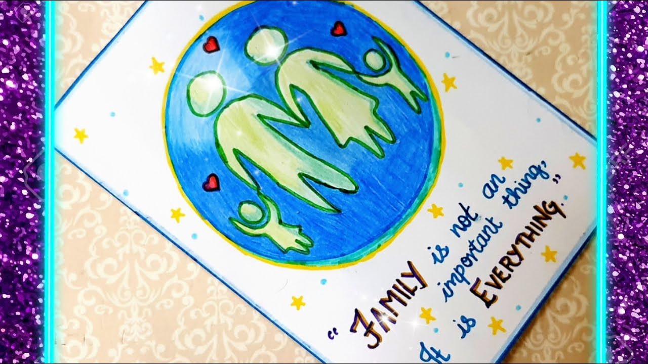 parents day drawing status 2026🟢family day poster card🌟family day WhatsAppStatus🌟