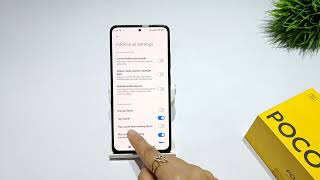 Touch sound and vibration setting poco m7 pro | poco m6 plus touch sound settings screenshot 2