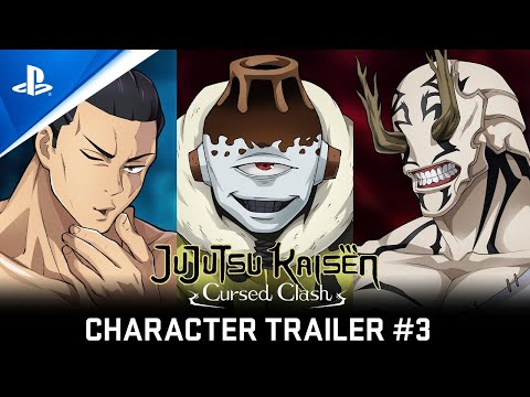 Jujutsu Kaisen Cursed Clash - Character Trailer 3 | PS5 & PS4 Games