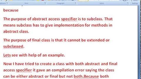 Can we declare a class as both abstract and final in java?