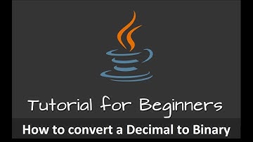How to convert a Decimal number to Binary using Java language