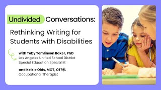 Rethinking Writing for Students with Disabilities