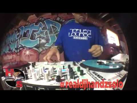 The Real Dj Handzsolo installing and cutting it up on Infinity Fader