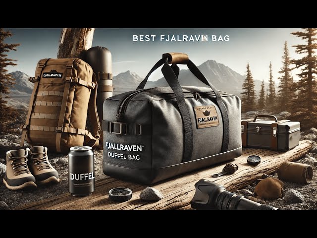 🎒 Fjallraven Vardag Duffel 30 - Storm | Best Fjallraven Duffel