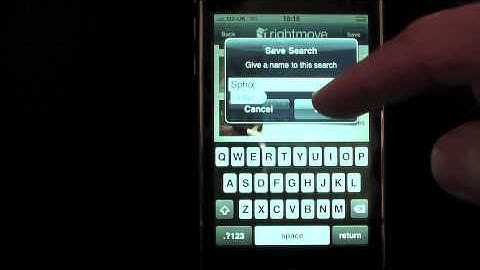 Rightmove iPhone App