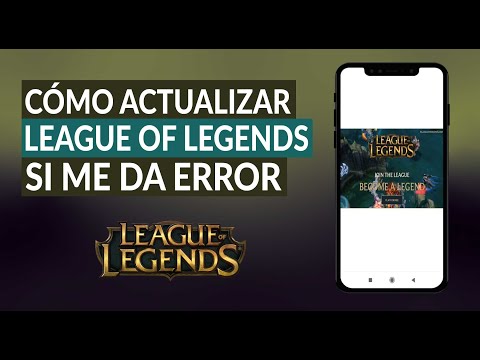 ¿Cómo Actualizar League of Legends si me Da Error? - LoL - Muy Fácil