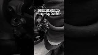 Hidraulic lifters are going back in #motorcycle #goldwing #gl1200 #hidraulic #lifters #tapets