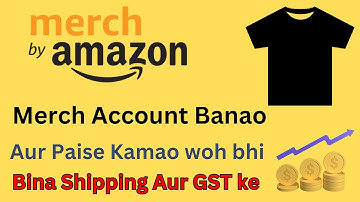 Amazon Merch on Demand Account kaise Banaye | Amazon POD | How To Sell T Shirts On Amazon Merch