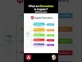 What are Decorators in Angular ?