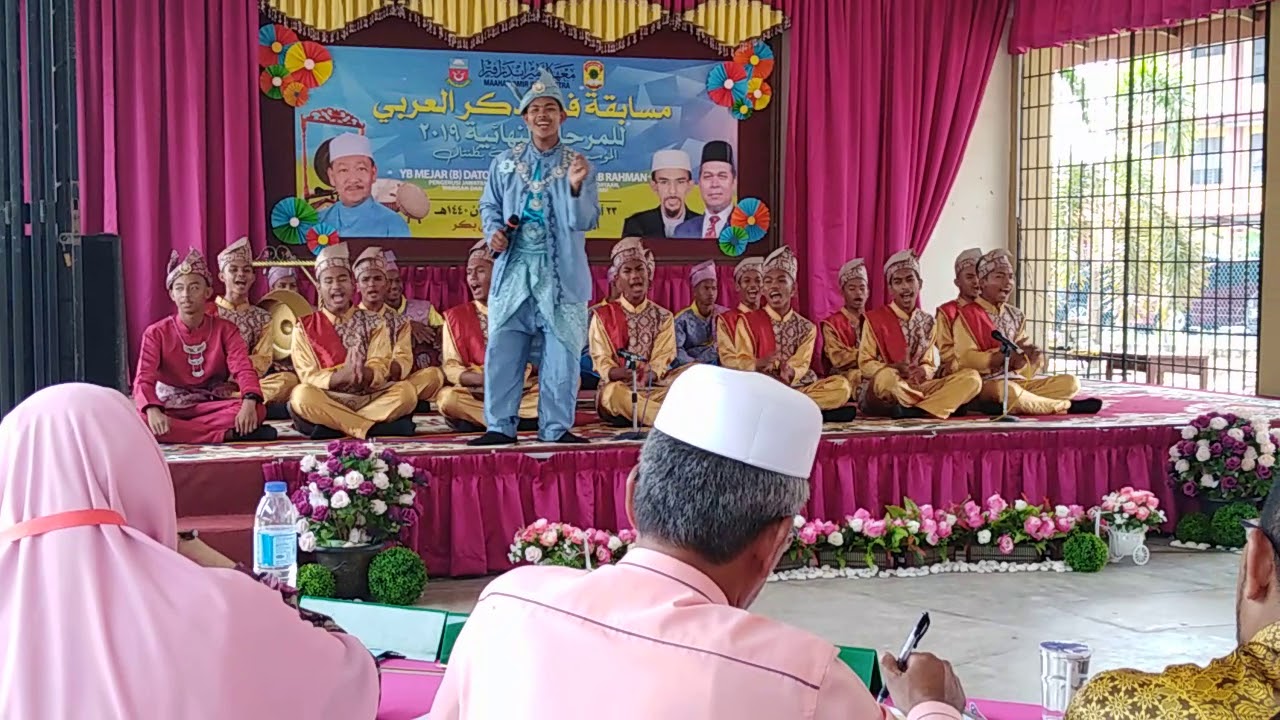 maahad yaakubiah, nipah, Johan peringkat negeri kelantan dikir arabi by:LEGASI MAYA RANJUNA