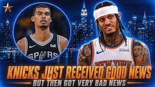 Knicks Just Received GOOD NEWS But Then Got Very BAD NEWS Knicks News