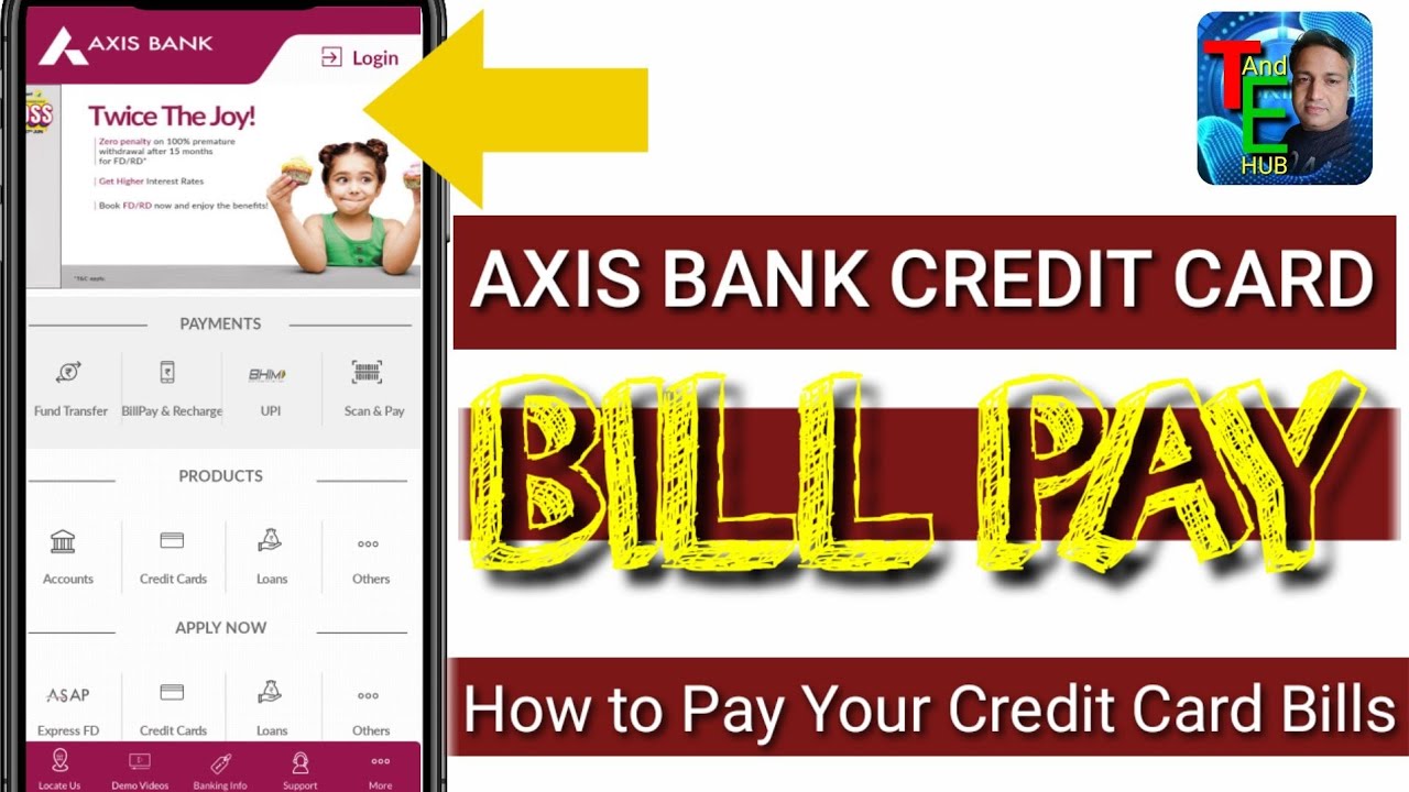 axis bank credit card bill payment axis bank credit card bill payment