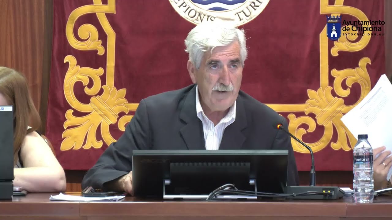 Pleno ordinario 25 de junio de 2026. Chipiona