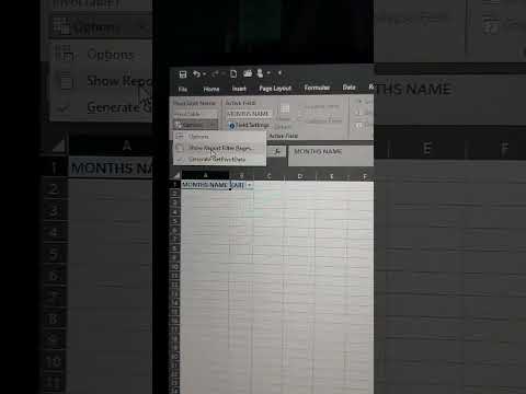 How to create multiple sheets in Microsoft Excel | use pivot table 👈🤔🫡😱 ...