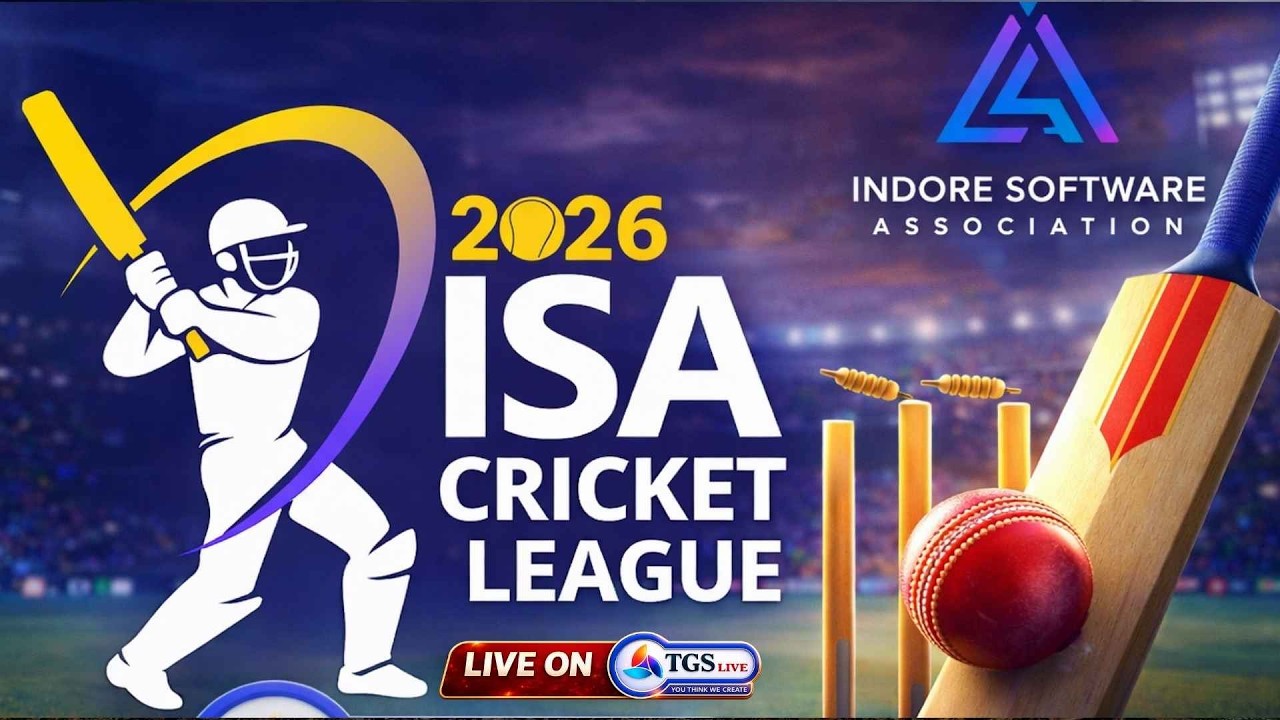 Final Day - 5 ISA Cricket League 2026 🔴 | Indore Software Association Cricket Tournament | TGS LIVE