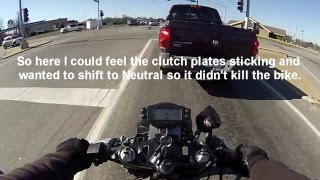 Last ride of 2015 on the Suzuki Gs850 Cafe