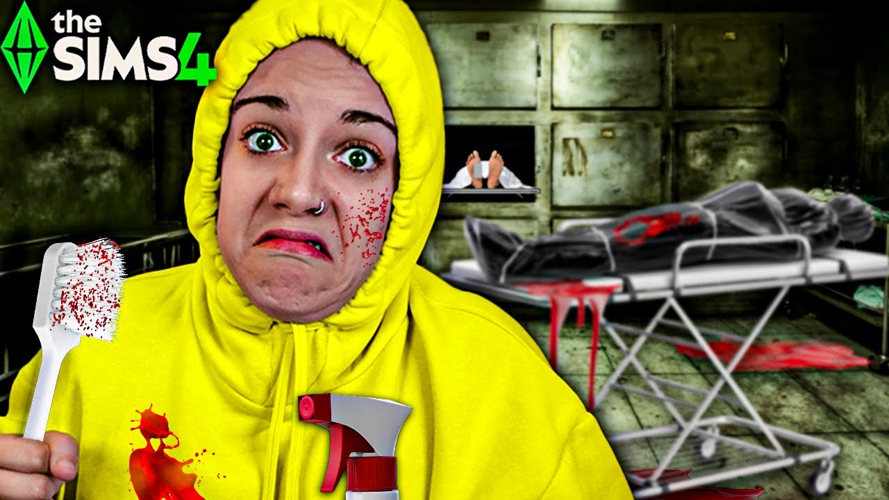 tive que limpar UMA CENA DE CRIME! - The Sims 4 com Mods #36