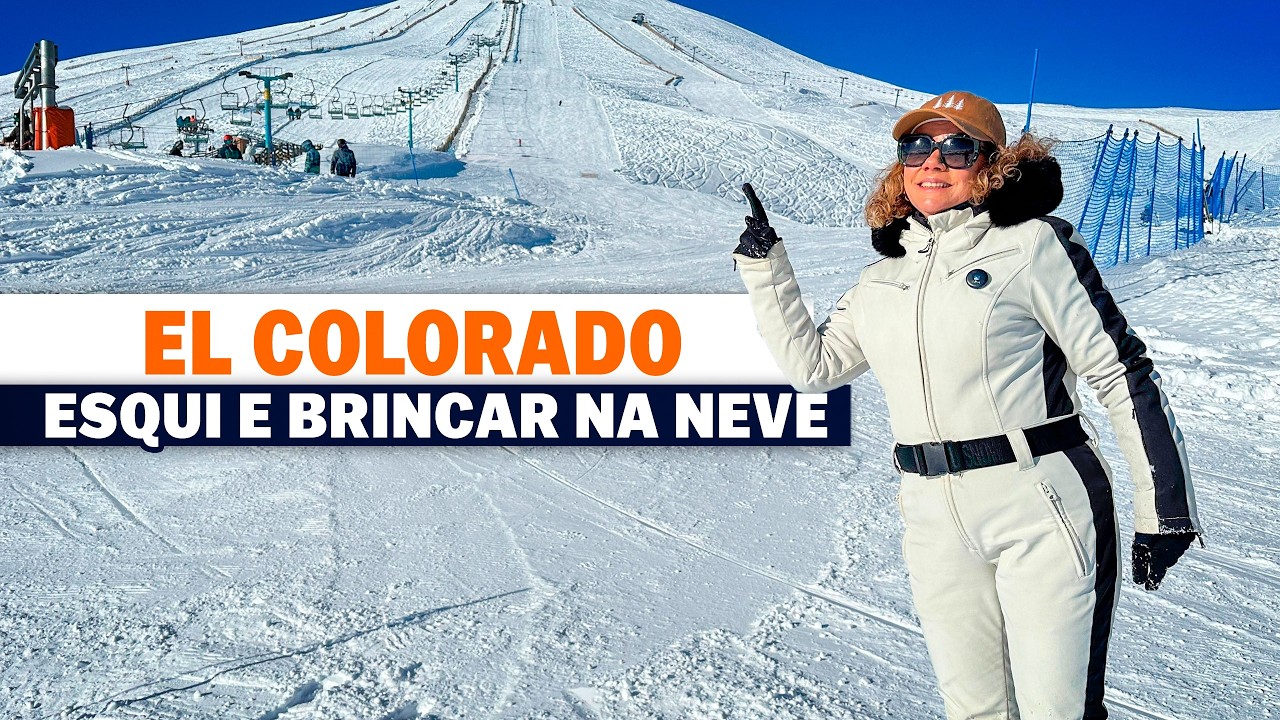 EL COLORADO EM AGOSTO: Opção para esquiar ou snowboard no Chile!