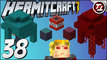 AFK Fungus/Tree Farm. New Custom Design! - Hermitcraft 7: #38