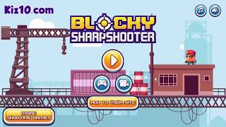 Blocky Sharpshooter - Game Walkthrough  Kiz10.com screenshot 5