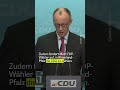 Merz reagiert auf Niederlage in BaWü: "Kampagne gegen Manuel Hagel"