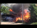 пожар на пр. Ладыгина 22.05.2014 г. Йошкар-Ола