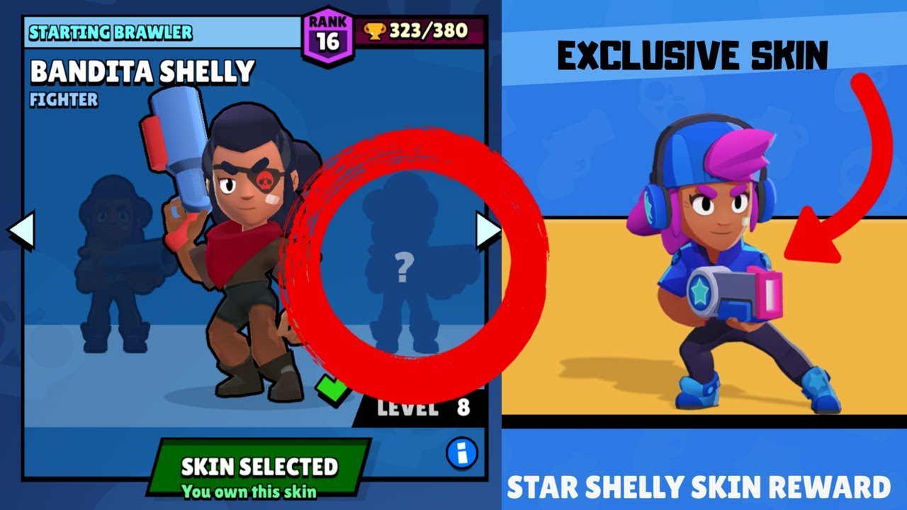 Brawl Stars — Star Shelly Skin Reward (How to Get) - YouTube