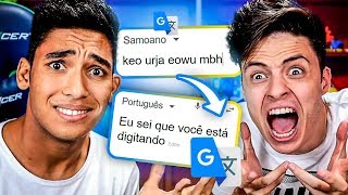 DESAFIO DO GOOGLE TRADUTOR COM ENALDINHO! *muito engraçado*