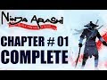 Ninja arashi full gameplay chapter 1 720p  very fast no death at all