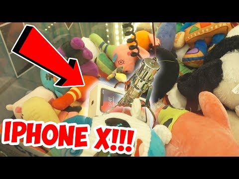 ВЫИГРАЛ IPHONE X В АВТОМАТЕ С ИГРУШКАМИ?!! / Пушер