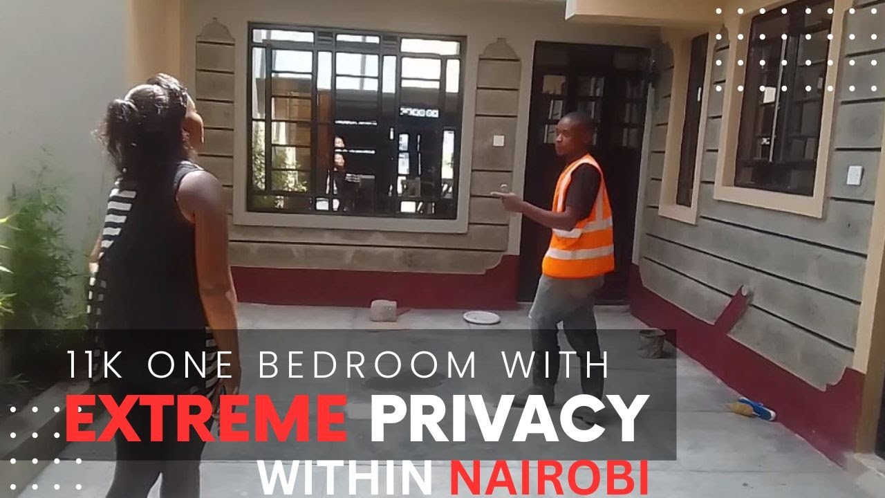 HOUSE HUNTING IN NAIROBI | 11K ONE BEDROOM WITH EXTREME PRIVACY👌👌👌 #challenge #hustle