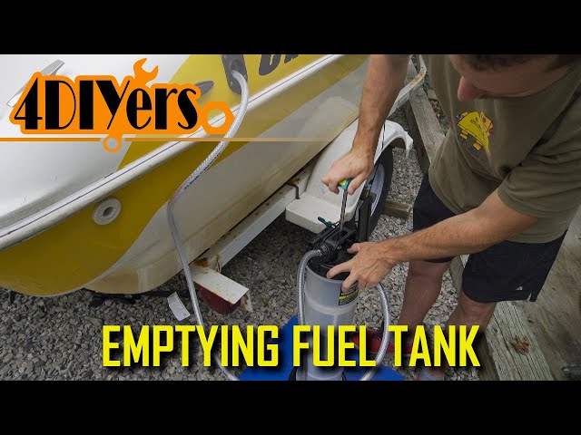 How to Siphone Gas from a Boat Fuel Tank 